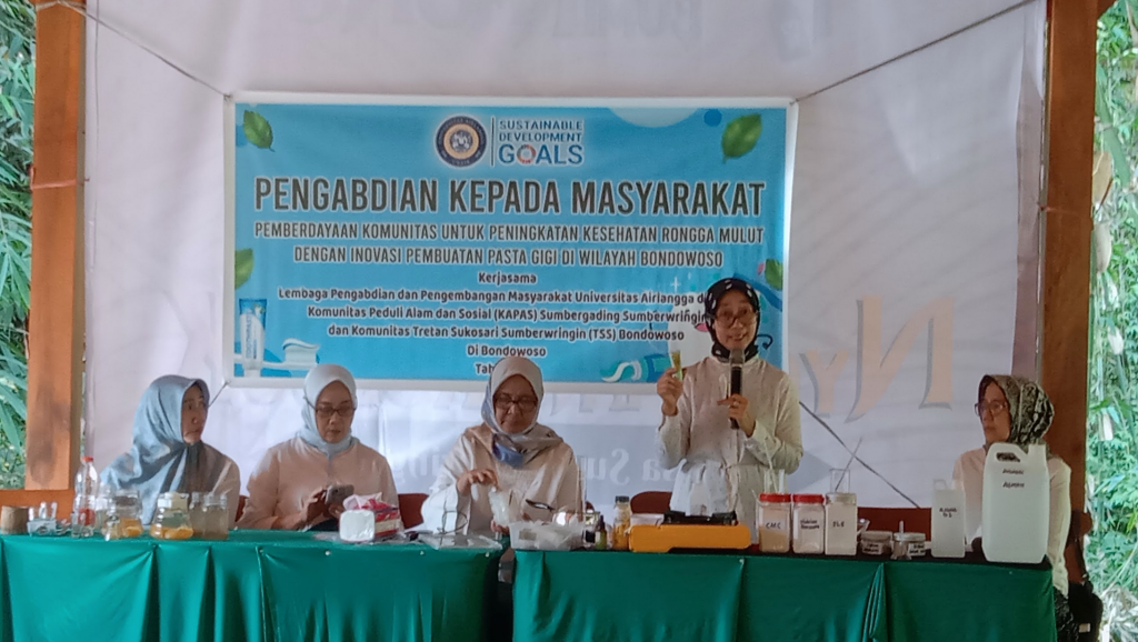 Inovasi Pembuatan Pasta Gigi Herbal pada Komunitas di Wilayah Bondowoso