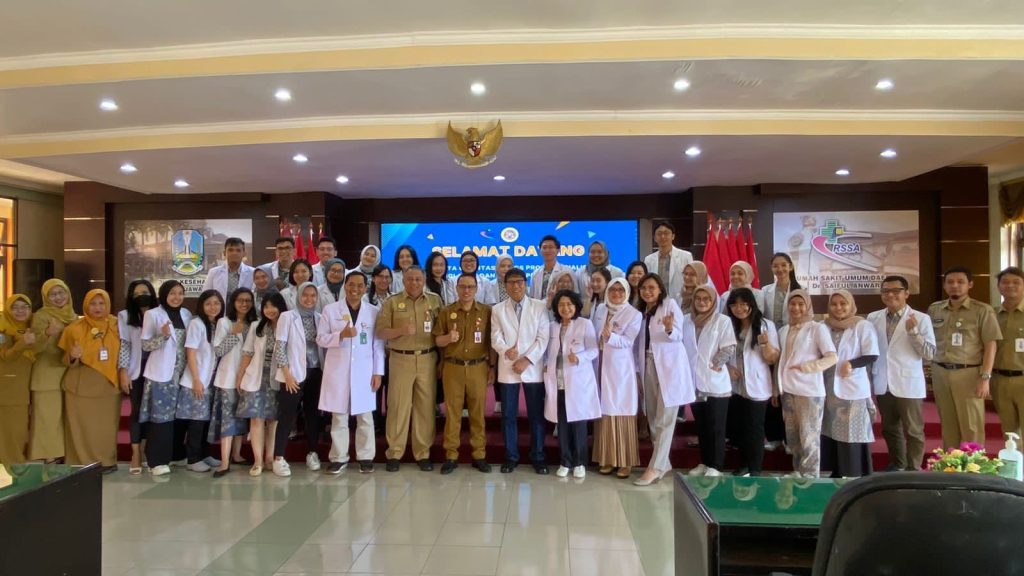 RSUD Dr. Saiful Anwar Bersama FKG UNAIR Gelar Pembukaan Orientasi PPDGS